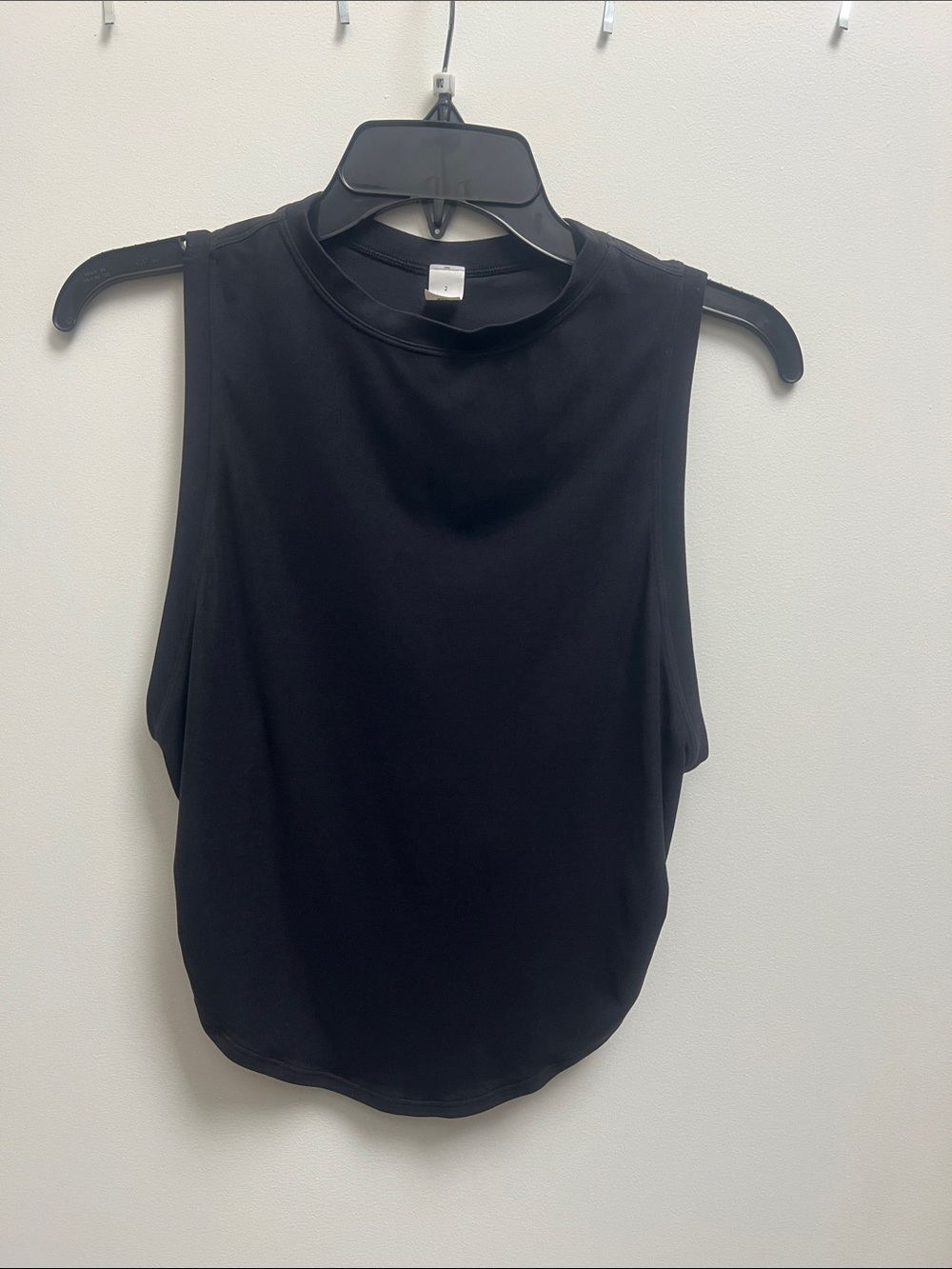 lululemon athletica Black Sleeveless Tank Top